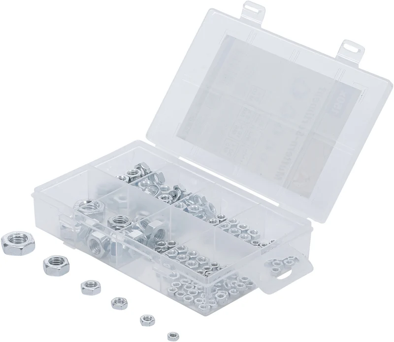 BGS DIY 8068 Sortiment Muttern M3 - M10 150 teilig