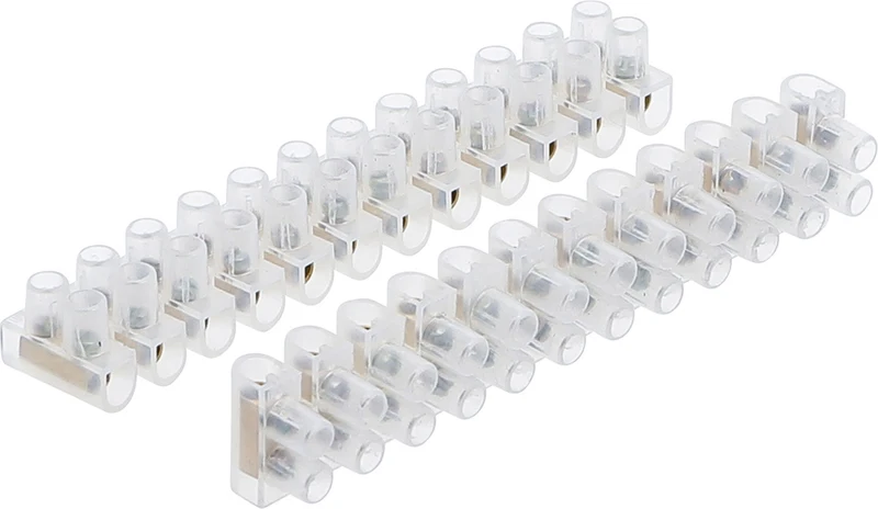 BGS DIY 80725 Lüsterklemmen 2,5mm² 3 Ampere 2 Stück 12er Block