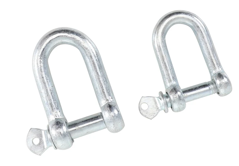BGS DIY 80871 Schäkel Satz D-Typ 2 teilig