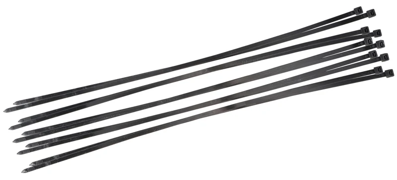 BGS DIY 80773 Sortiment Kabelbinder schwarz 8,0 x 700mm 10 teilig