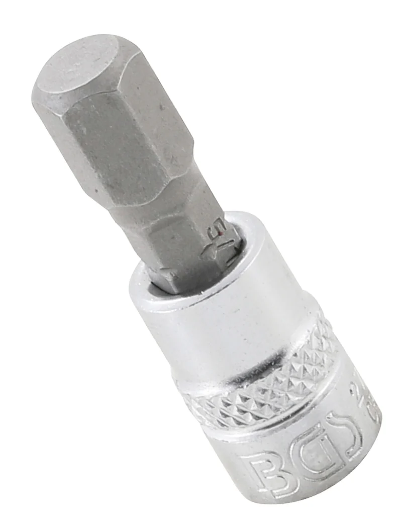 BGS 2747 Biteinsatz Innensechskant HX5/16" Länge 38mm Antrieb 6,3mm (1/4")