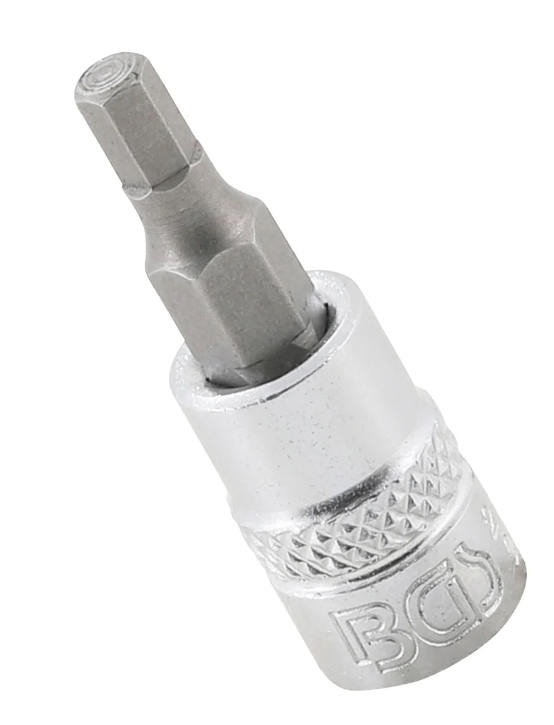 BGS 2742 Biteinsatz Innensechskant HX5/32" Länge 38mm Antrieb 6,3mm (1/4")