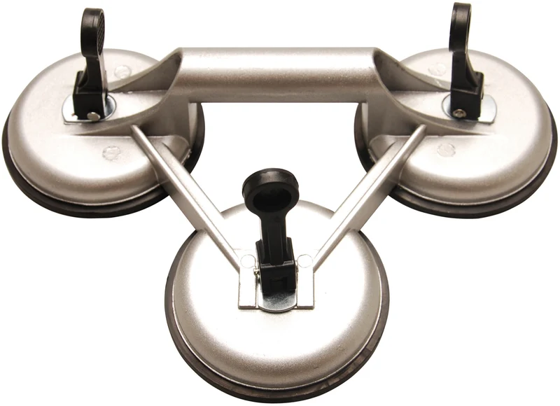 BGS 7996 Dreifach Gummisauger Aluminium Ø 115mm