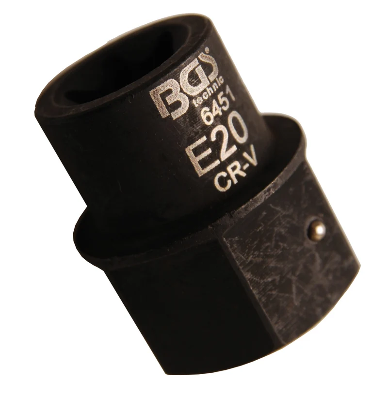 BGS 6451 Bremssattel Einsatz E-Profil (für Torx) E20 für MAN TGA Antrieb Außensechskant 30mm