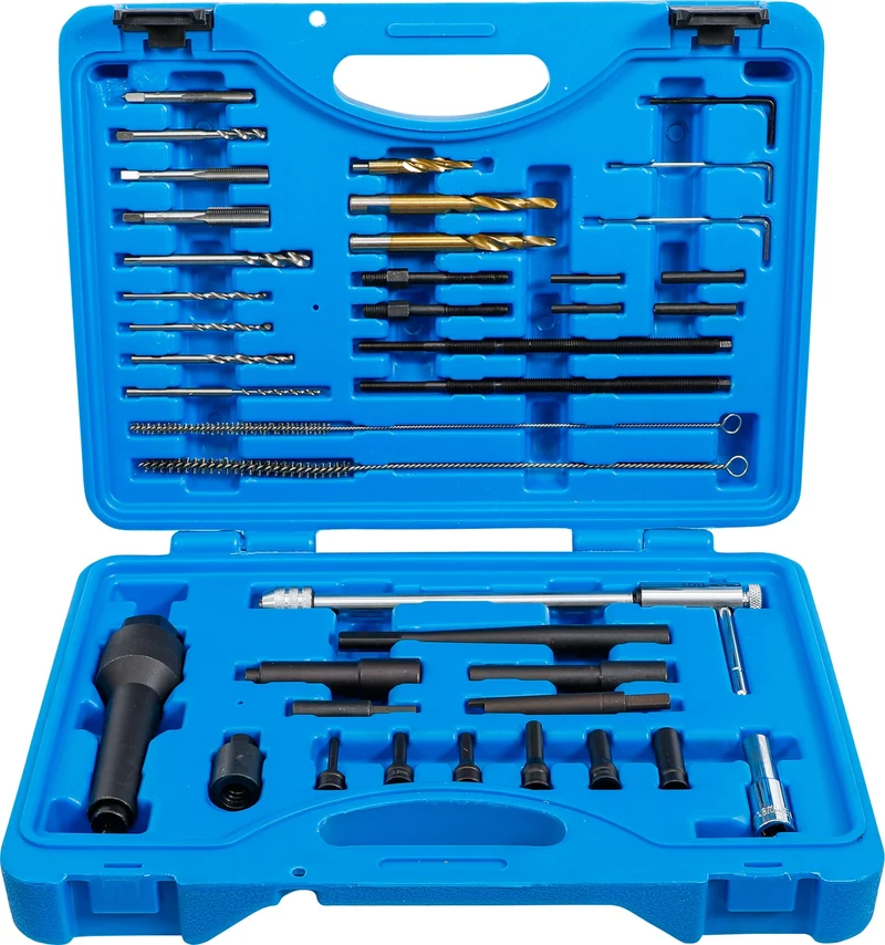 BGS 9565 Glühkerzen Werkzeug und Gewinde Reparatur Satz M8 M10 41 teilig