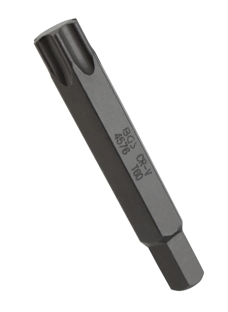 BGS 4576 Bit Nuss Stecknuss T-Profil (für Torx) T60 Länge 75mm Antrieb Außensechskant 14mm