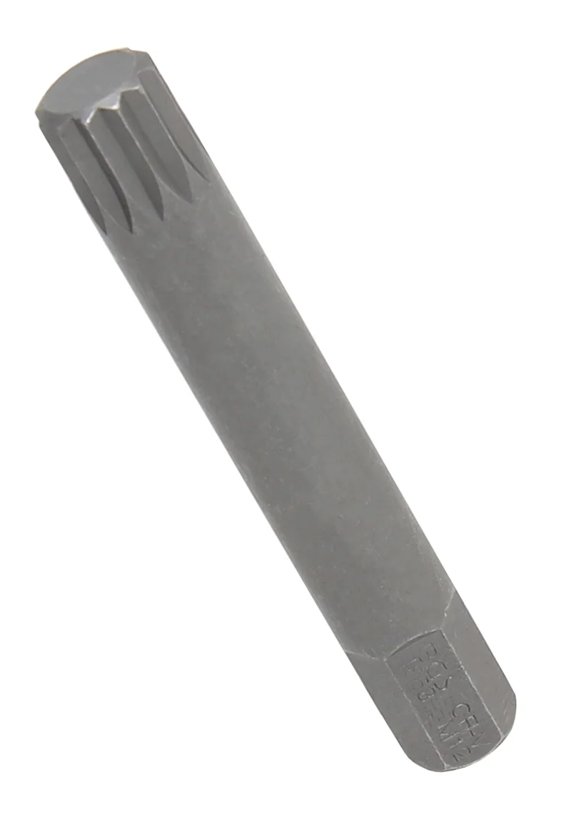 BGS 4863 Bit Nuss Stecknuss Innenvielzahn (für XZN) M12 Länge 75mm Antrieb Außensechskant 10mm (3/8")