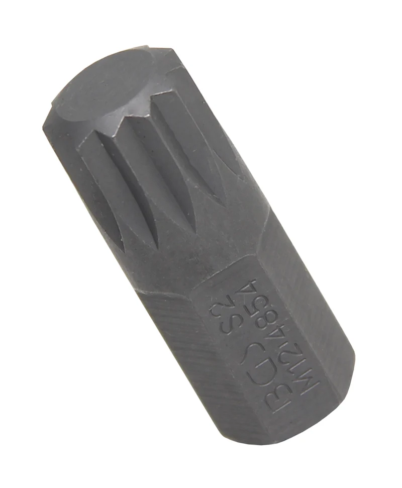 BGS 4854 Bit Nuss Stecknuss Innenvielzahn (für XZN) M12 Antrieb Außensechskant 10mm (3/8")