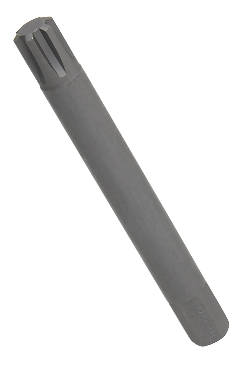 BGS 4777 Bit Nuss Stecknuss Keil-Profil (für Ribe) M11 Länge 100mm Antrieb Außensechskant 10mm (3/8")