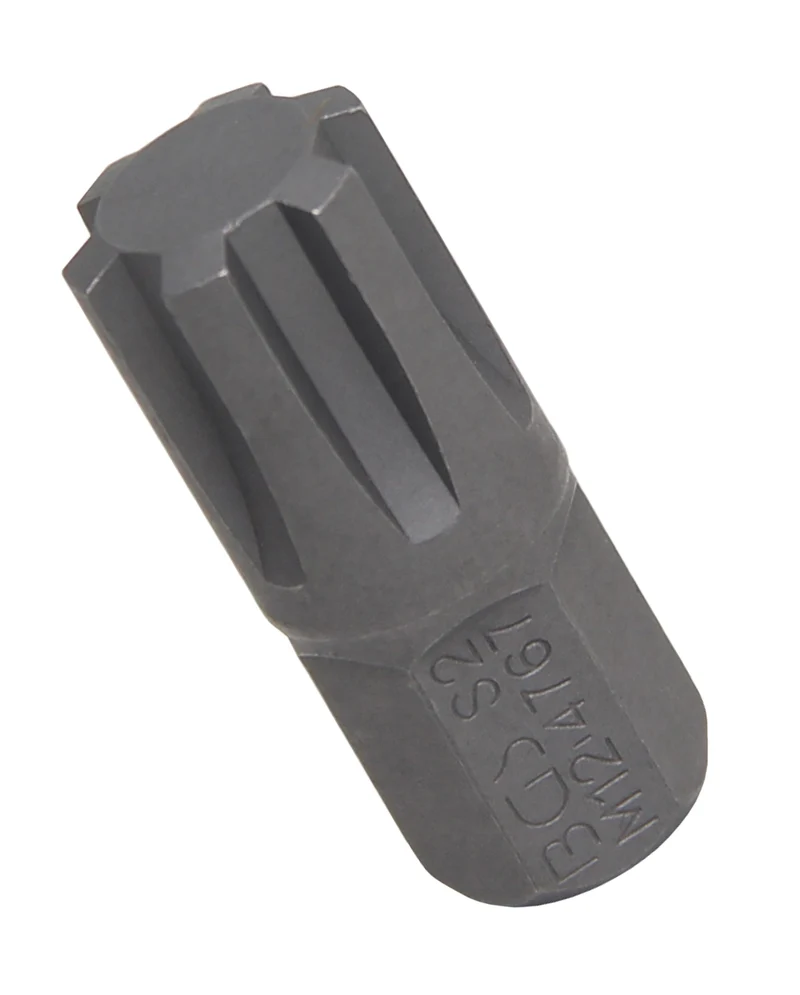 BGS 4767 Bit Nuss Stecknuss Keil-Profil (für Ribe) M12 Antrieb Außensechskant 10mm (3/8")