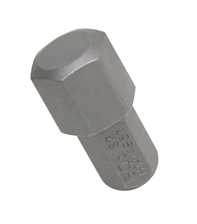 BGS 4957 Bit Nuss Stecknuss Innensechskant 14mm HX14 Antrieb Außensechskant 10mm (3/8")