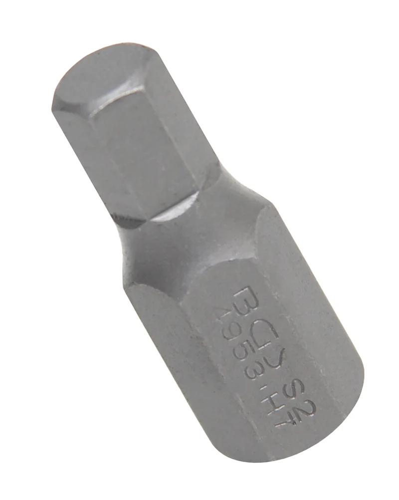 BGS 4953 Bit Nuss Stecknuss Innensechskant 7mm HX7 Antrieb Außensechskant 10mm (3/8")