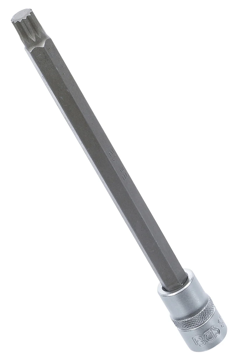 BGS 4336 Biteinsatz Innenvielzahn XZN Einsatz M12 Länge 200mm Antrieb 12,5mm (1/2")