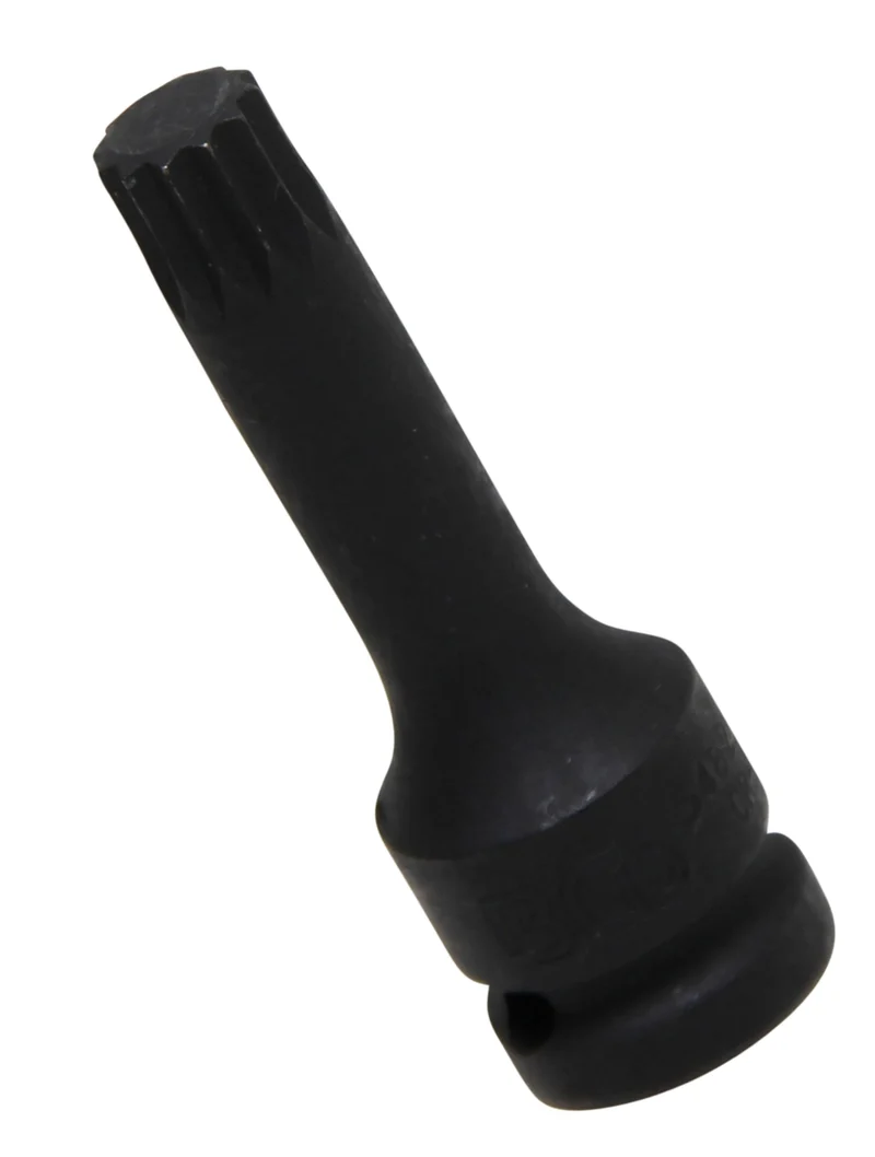 BGS 5482-M14 Kraft Biteinsatz Innenvielzahn XZN Einsatz M14 Länge 75mm Antrieb 12,5mm (1/2")