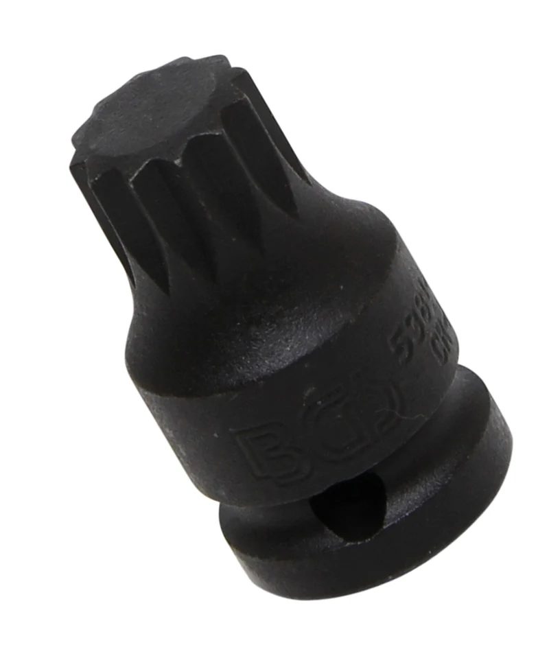 BGS 5381-M18 Kraft Biteinsatz Innenvielzahn XZN Einsatz M18 Länge 40mm Antrieb 12,5mm (1/2")