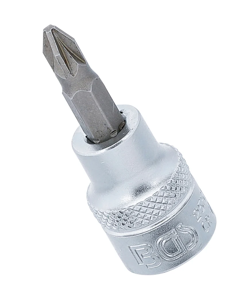 BGS 2551 Biteinsatz Kreuzschlitz Einsatz PZ2 Länge 48mm Antrieb 10mm (3/8")