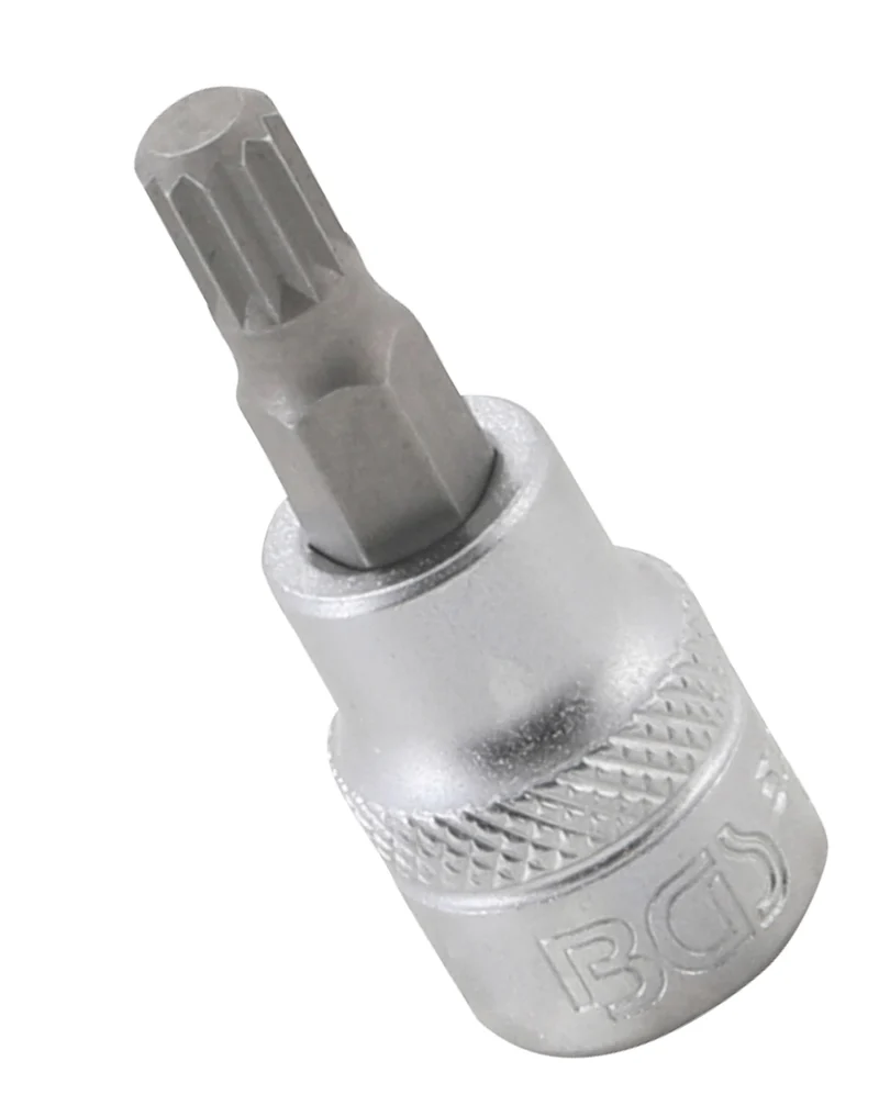 BGS 2587 Biteinsatz Innenvielzahn XZN Einsatz M12 Länge 48mm Antrieb 10mm (3/8")