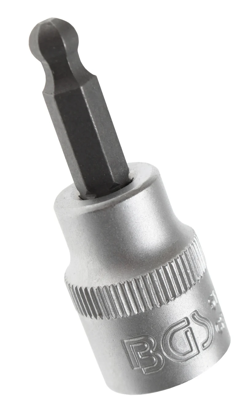 BGS 5113 Biteinsatz Innensechskant 5,5mm HX5,5 mit Kugelkopf Länge 48mm Antrieb 10mm (3/8")
