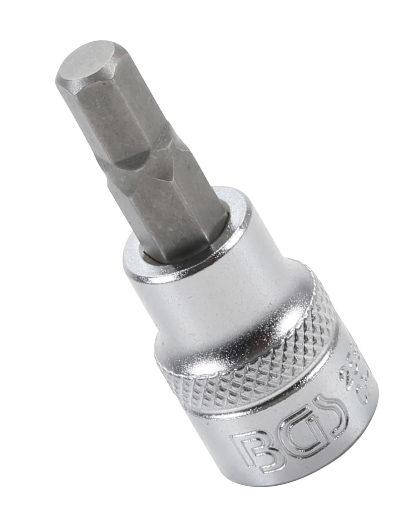BGS 2580 Biteinsatz Innensechskant 7mm HX7 Länge 48mm Antrieb 10mm (3/8")