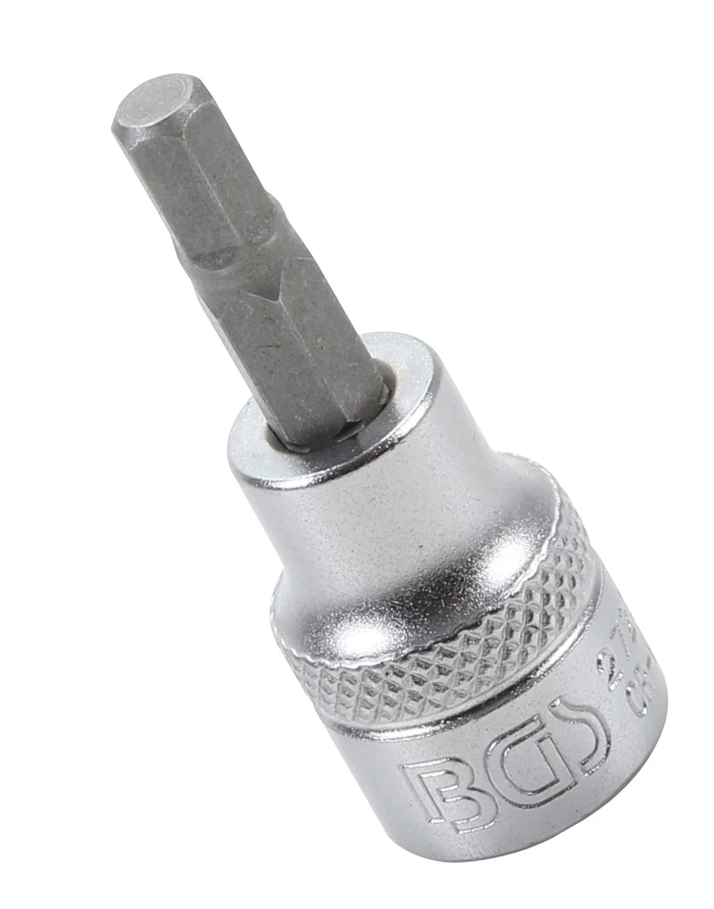 BGS 2723 Biteinsatz Innensechskant HX7/32" Länge 48mm Antrieb 10mm (3/8")