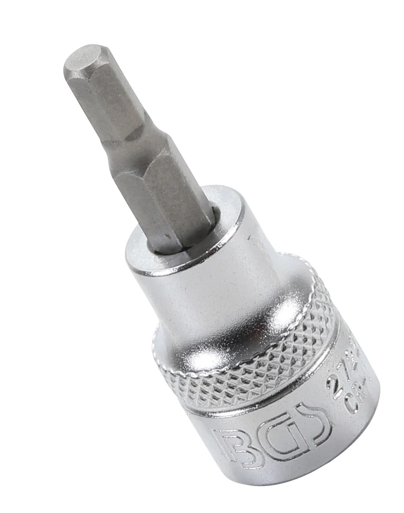 BGS 2722 Biteinsatz Innensechskant HX3/16" Länge 48mm Antrieb 10mm (3/8")