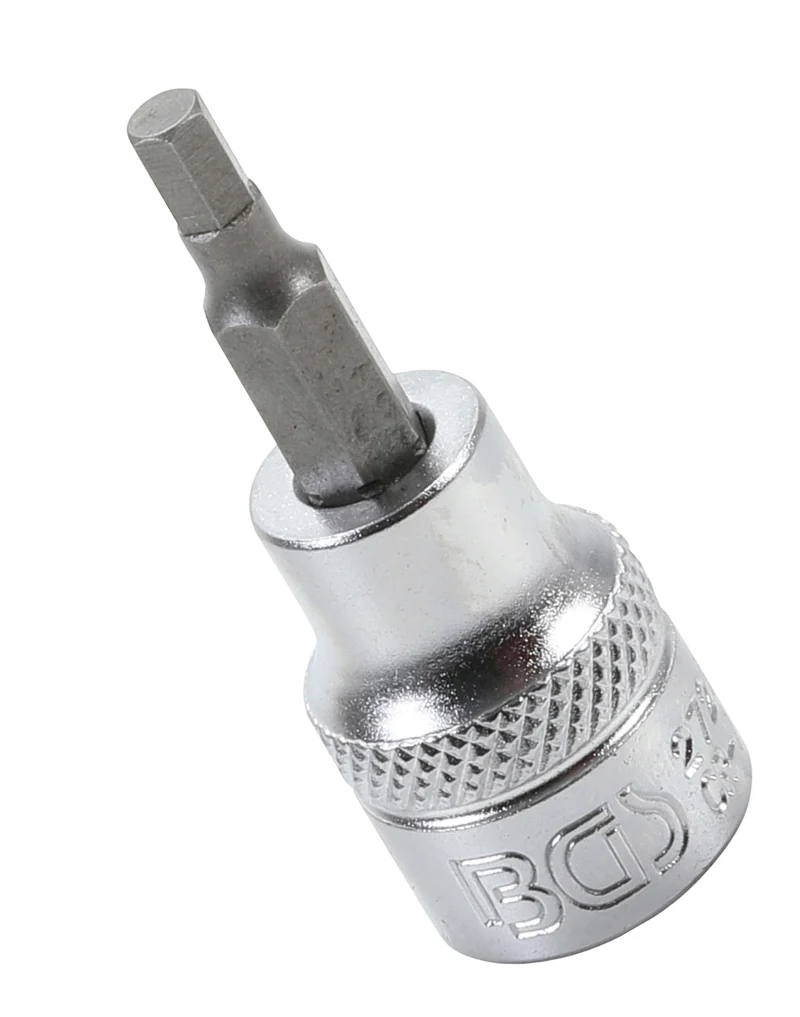 BGS 2721 Biteinsatz Innensechskant HX5/32" Länge 48mm Antrieb 10mm (3/8")