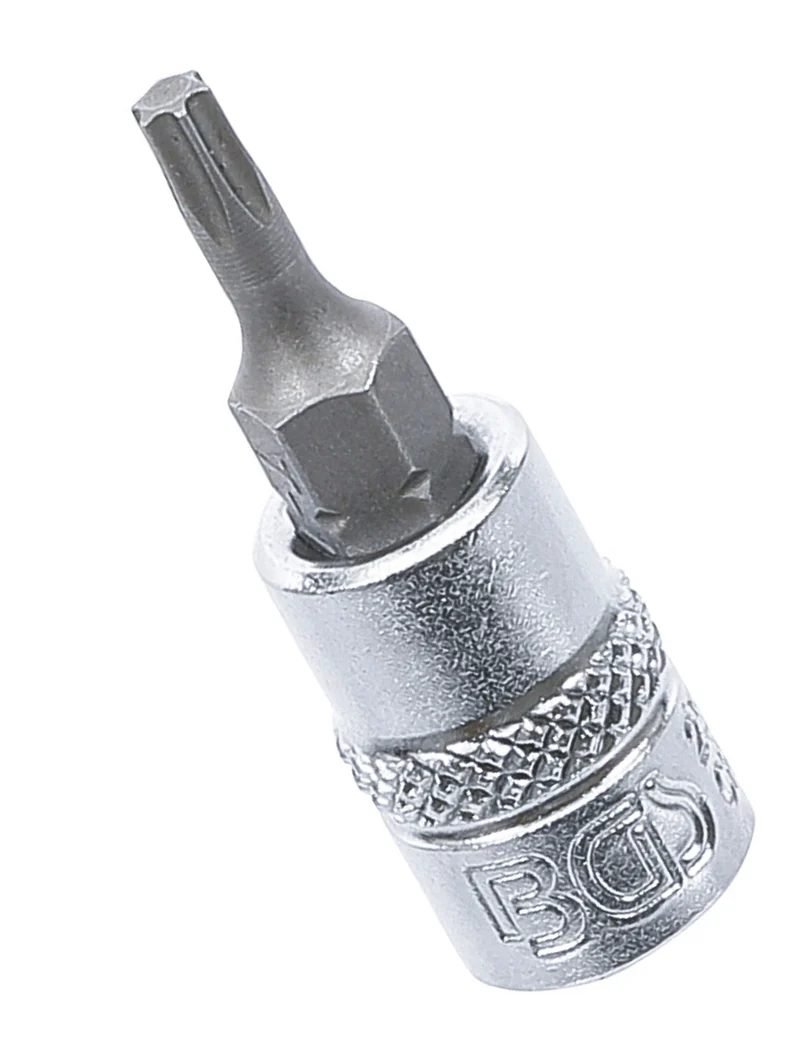 BGS 2591 Biteinsatz T-Profil (für Torx) T15 Länge 38mm Antrieb 6,3mm (1/4")