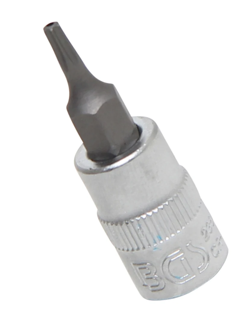 BGS 2364 Biteinsatz T-Profil (für Torx) mit Bohrung T9 Länge 38mm Antrieb 6,3mm (1/4")