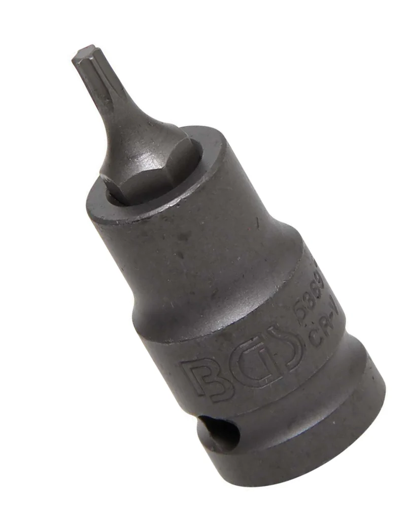BGS 5369 Kraft Biteinsatz T-Profil (für Torx) T20 Länge 53mm Antrieb 12,5mm (1/2")