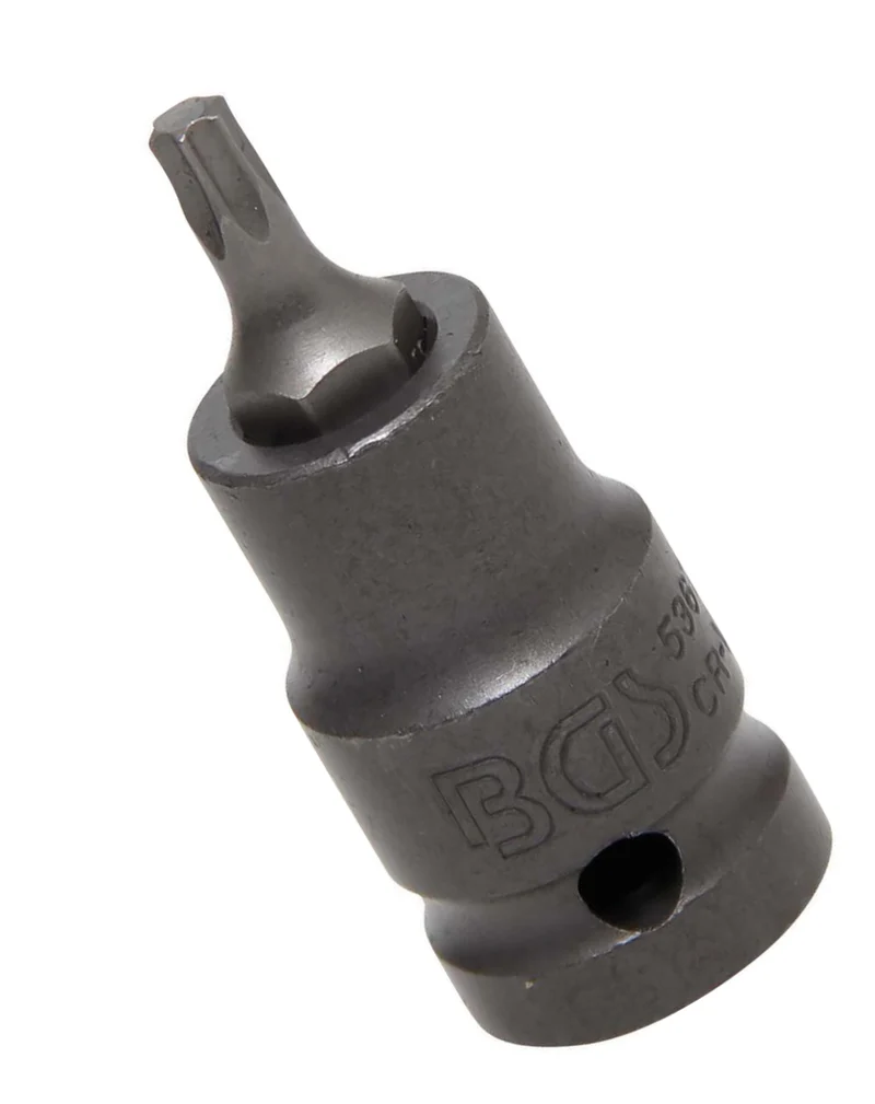 BGS 5367 Kraft Biteinsatz T-Profil (für Torx) T27 Länge 53mm Antrieb 12,5mm (1/2")