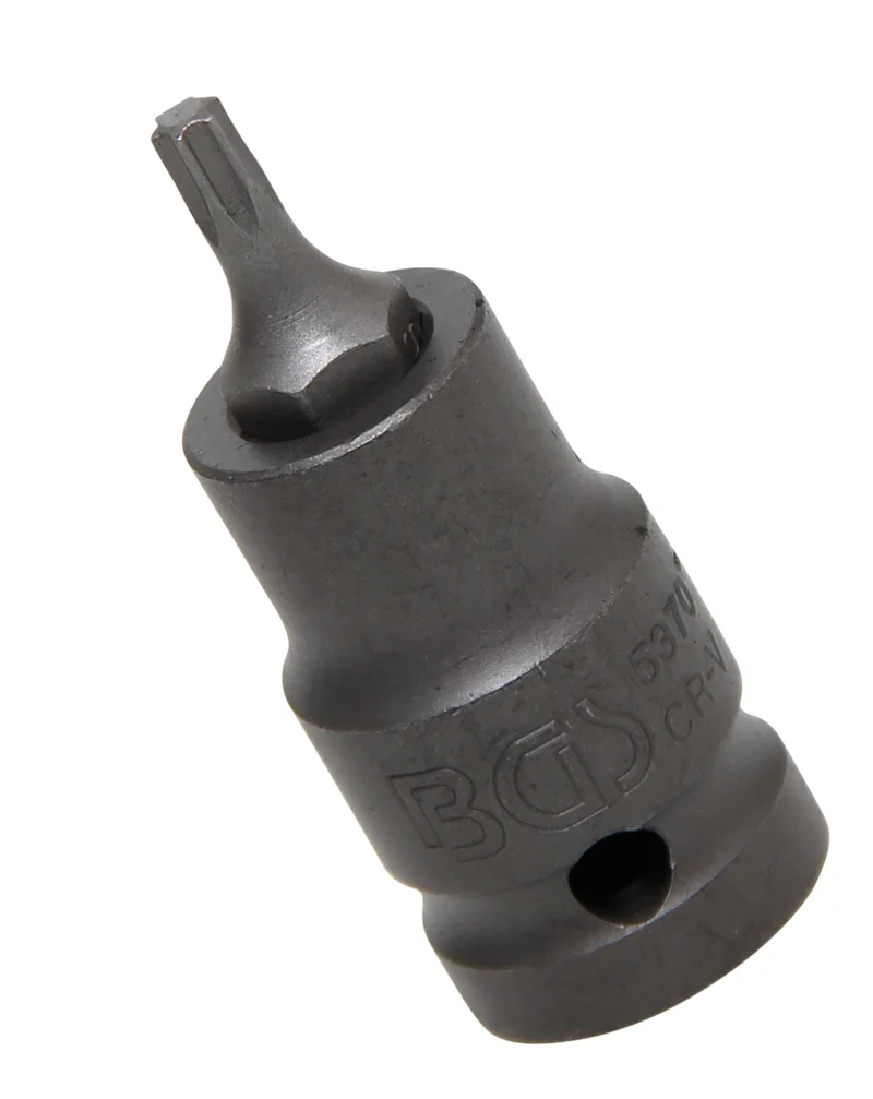 BGS 5370 Kraft Biteinsatz T-Profil (für Torx) T25 Länge 53mm Antrieb 12,5mm (1/2")