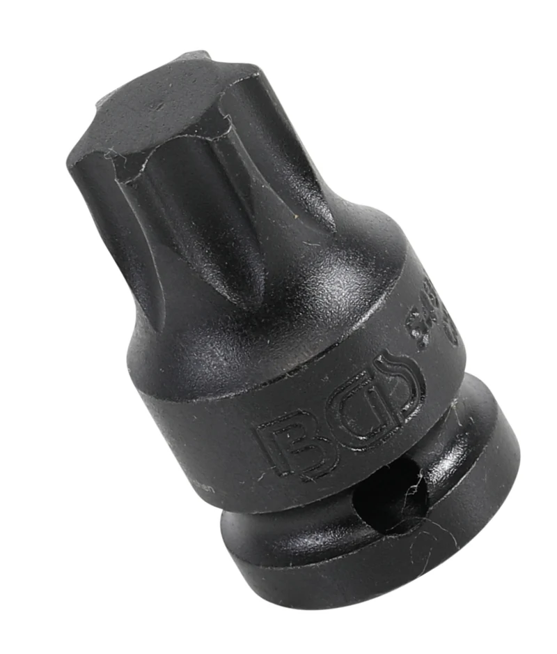BGS 5486-T80 Kraft Biteinsatz T-Profil (für Torx) T80 Länge 42mm Antrieb 12,5mm (1/2")