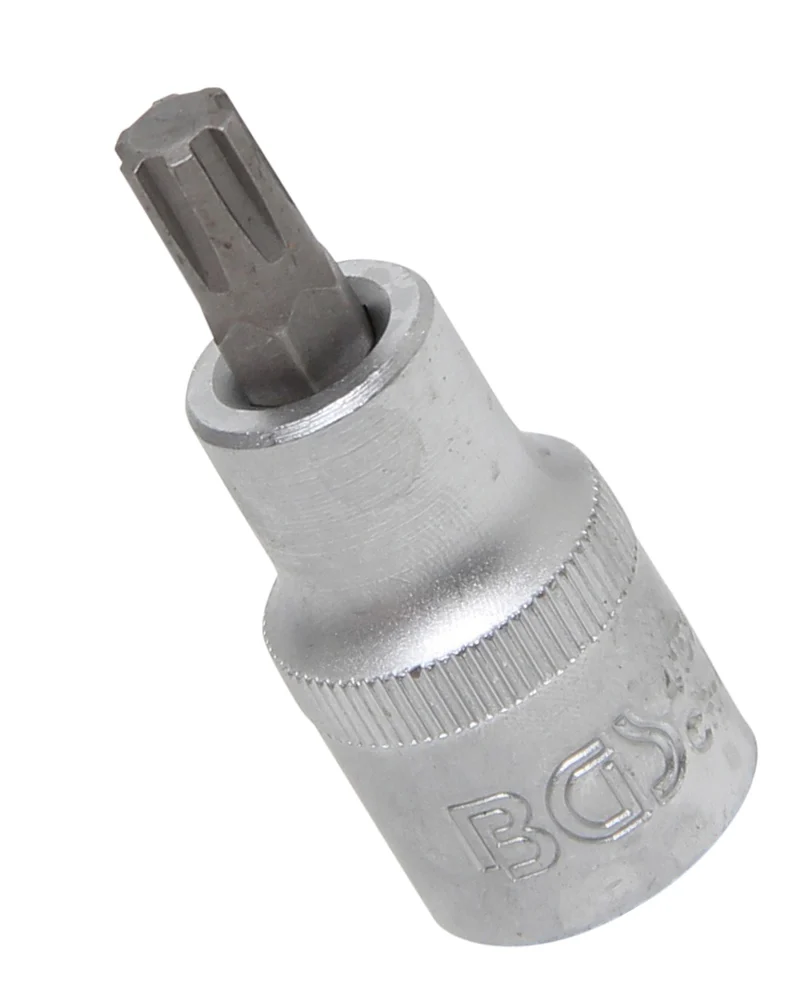 BGS 4153 Biteinsatz Keil-Profil (für RIBE) M8 Länge 55mm Antrieb 12,5mm (1/2")