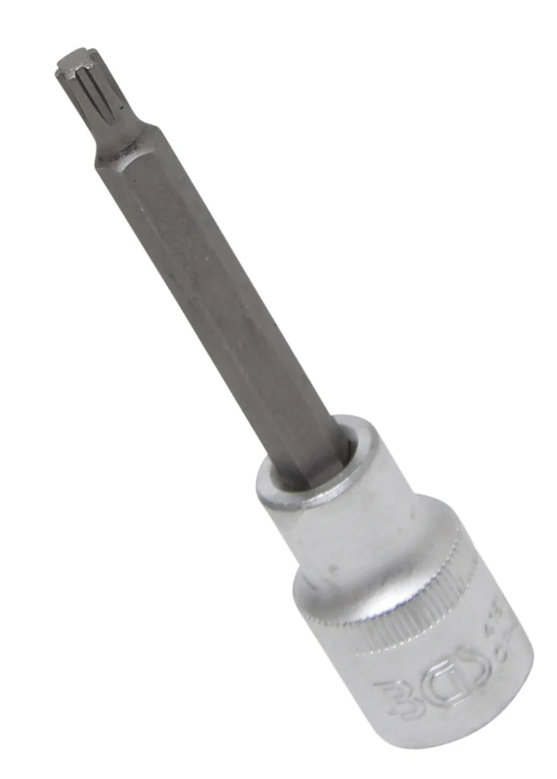 BGS 4161 Biteinsatz Keil-Profil (für RIBE) M6 Länge 100mm Antrieb 12,5mm (1/2")