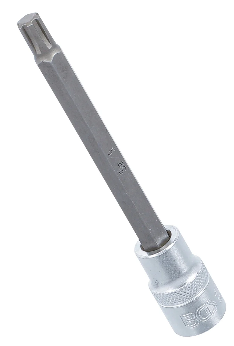 BGS 4174 Biteinsatz Keil-Profil (für RIBE) M9 Länge 140mm Antrieb 12,5mm (1/2")