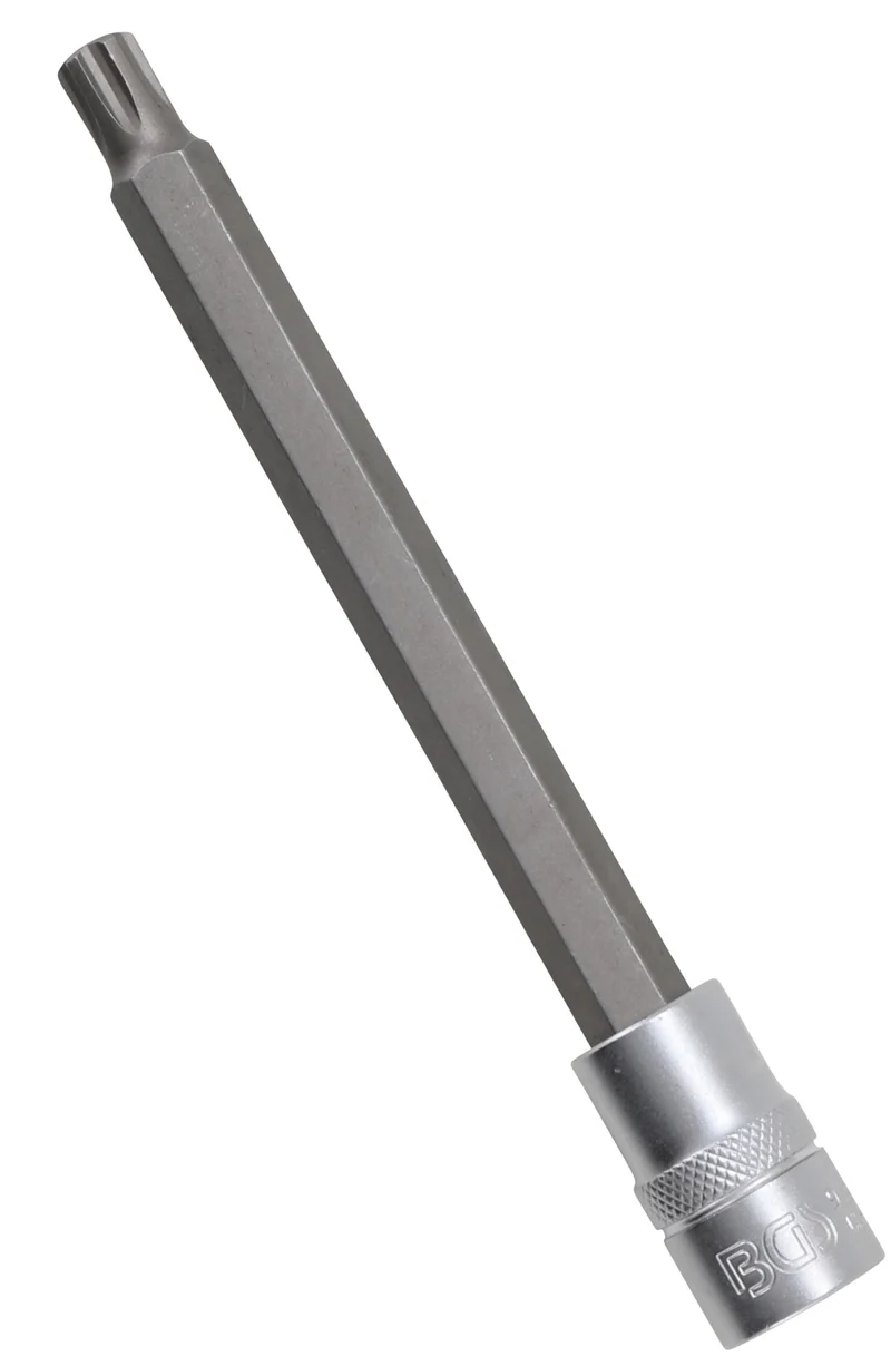 BGS 9386 Biteinsatz für VAG Polydrive PL10 Zylinderkopfschrauben Keilnutprofil Länge 168mm Antrieb 12,5mm (1/2")