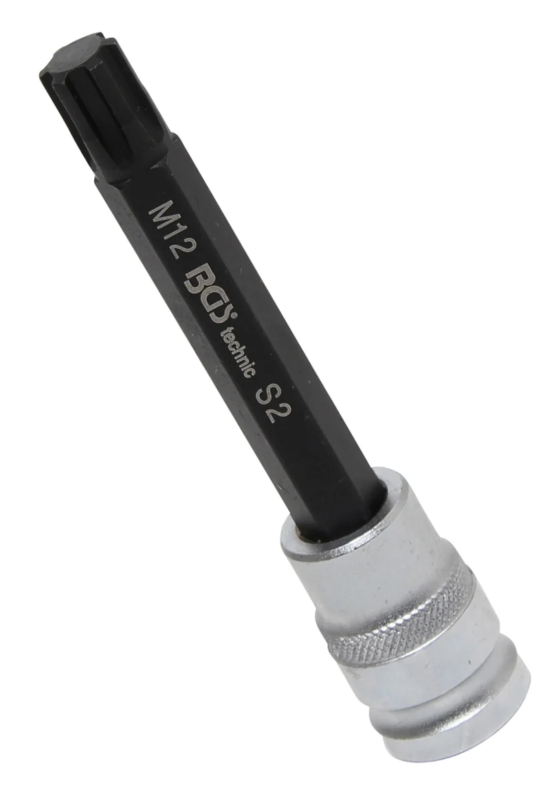 BGS 5010 Biteinsatz Keil-Profil (für RIBE) M12 Länge 120mm Antrieb 12,5mm (1/2")