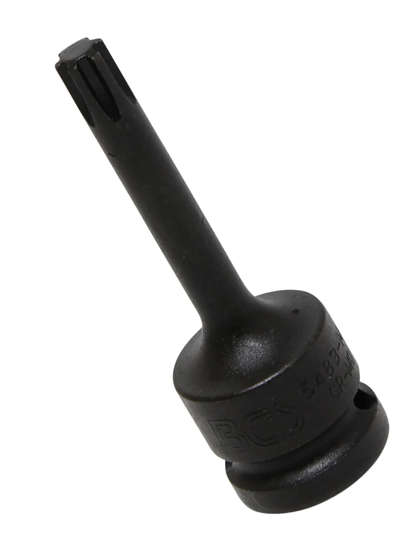 BGS 5483-M8 Kraft Biteinsatz Keil-Profil (für RIBE) M8 Länge 75mm Antrieb 12,5mm (1/2")