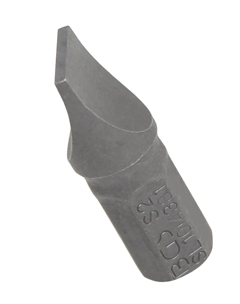 BGS 4381 Bit Nuss Stecknuss Schlitz 10mm Antrieb Außensechskant 8mm (5/16")