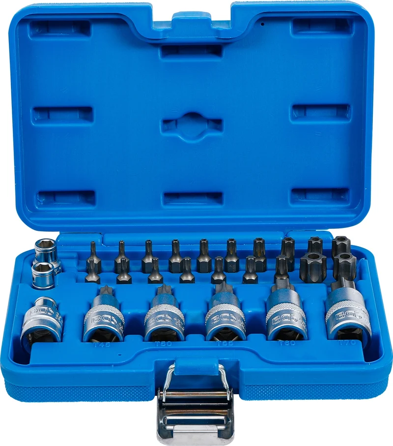 BGS 5101 Satz Biteinsätze Bits T-Profil (für Torx) Antrieb 12,5mm (1/2")