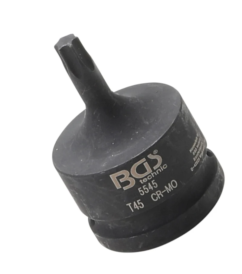 BGS 5545 Kraft Biteinsatz T-Profil (für Torx) T45 Länge 60mm Antrieb 20mm (3/4")
