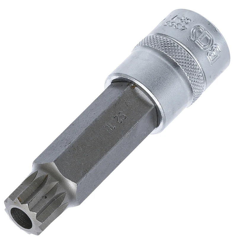 BGS 4365 Bit Innenvielzahn XZN Einsatz M14 100mm Antrieb 12,5mm (1/2")