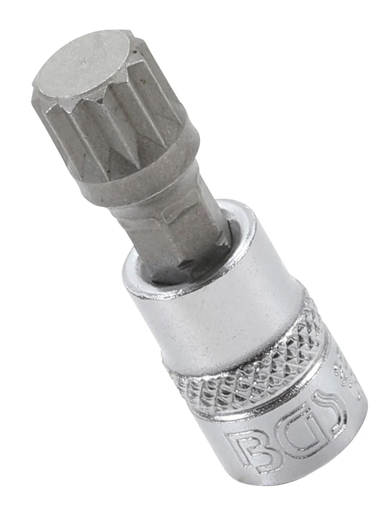 BGS 2506 Biteinsatz Innenvielzahn XZN Einsatz M10 Länge 38mm Antrieb 6,3mm (1/4")