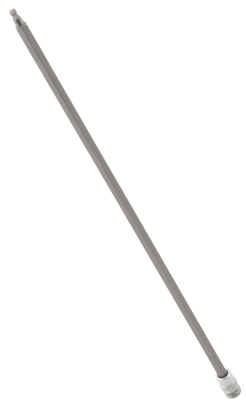 BGS 9833 Biteinsatz Innensechskant mit Kugelkopf 4mm HX4 Länge 300mm Antrieb 6,3mm (1/4")