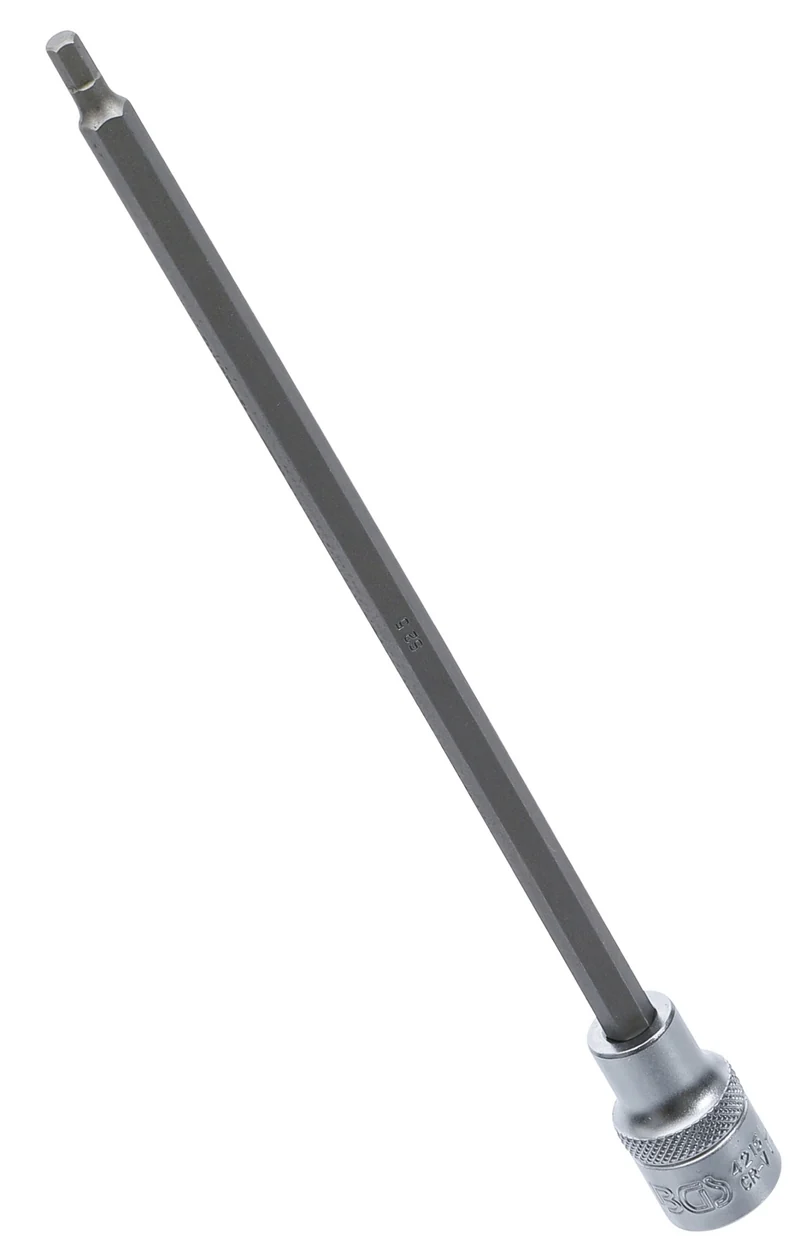 BGS 4215 Biteinsatz Innensechskant 5mm HX5 Länge 240mm Antrieb 12,5mm (1/2")