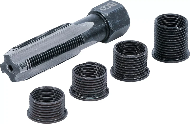 BGS 152 Reparatursatz für Zündkerzengewinde M14 x 1,25mm 5 teilig