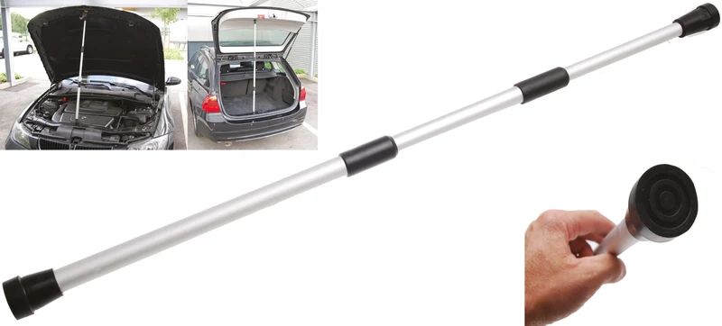 BGS 8246 Teleskopaufsteller für Motorhaube / Kofferraumdeckel 530 - 1200mm