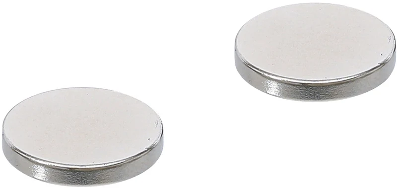 BGS DIY 79911 Satz Magnete extra stark rund Ø 18mm 2 teilig