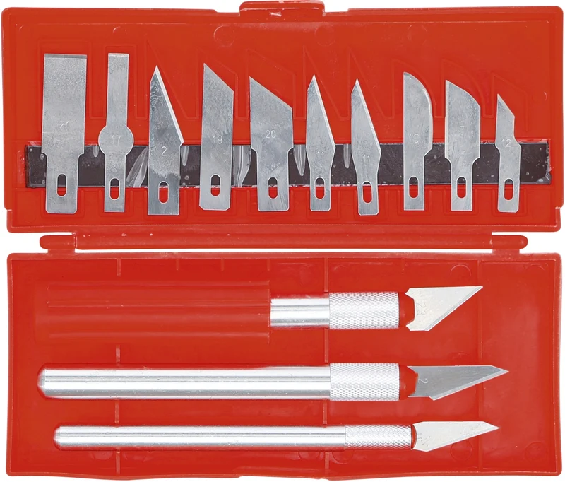 BGS DIY 50613 Satz Bastlermesser 16 teilig