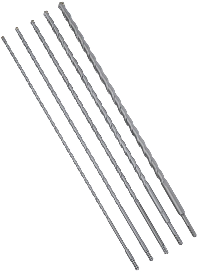 BGS DIY 2016 Satz Mauer Durchbruch Bohrer SDS-Schaft Ø8 - 20mm Länge 600mm 5 teilig